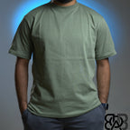 Oversized Heavyweight T-Shirt - Sage Green