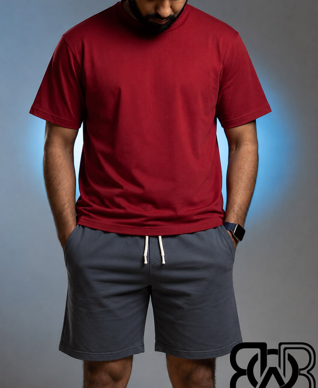 Oversized Heavyweight T-Shirt - Crimson Red