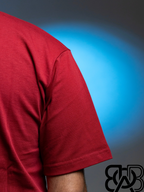 Oversized Heavyweight T-Shirt - Crimson Red